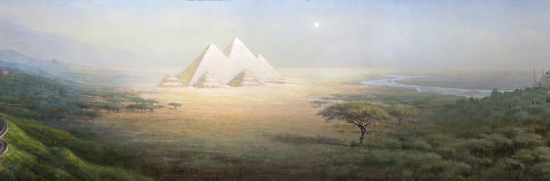 Detail of the mural commission; middle section