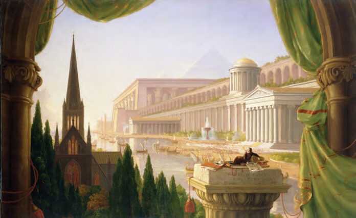 "The Architect’s Dream," Thomas Cole "The Architect’s Dream," Thomas Cole