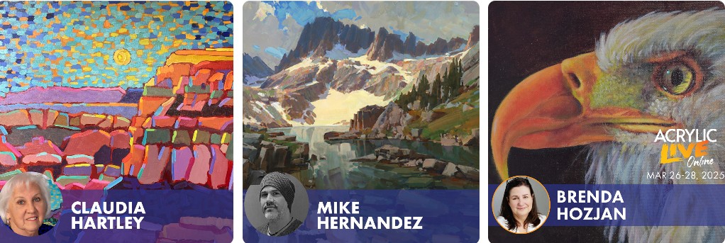Learn how to paint with acrylics