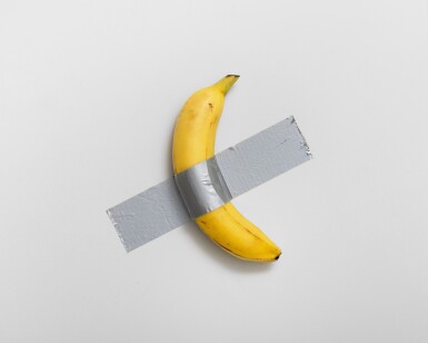 Comedian - banana art sold at Sothebys
