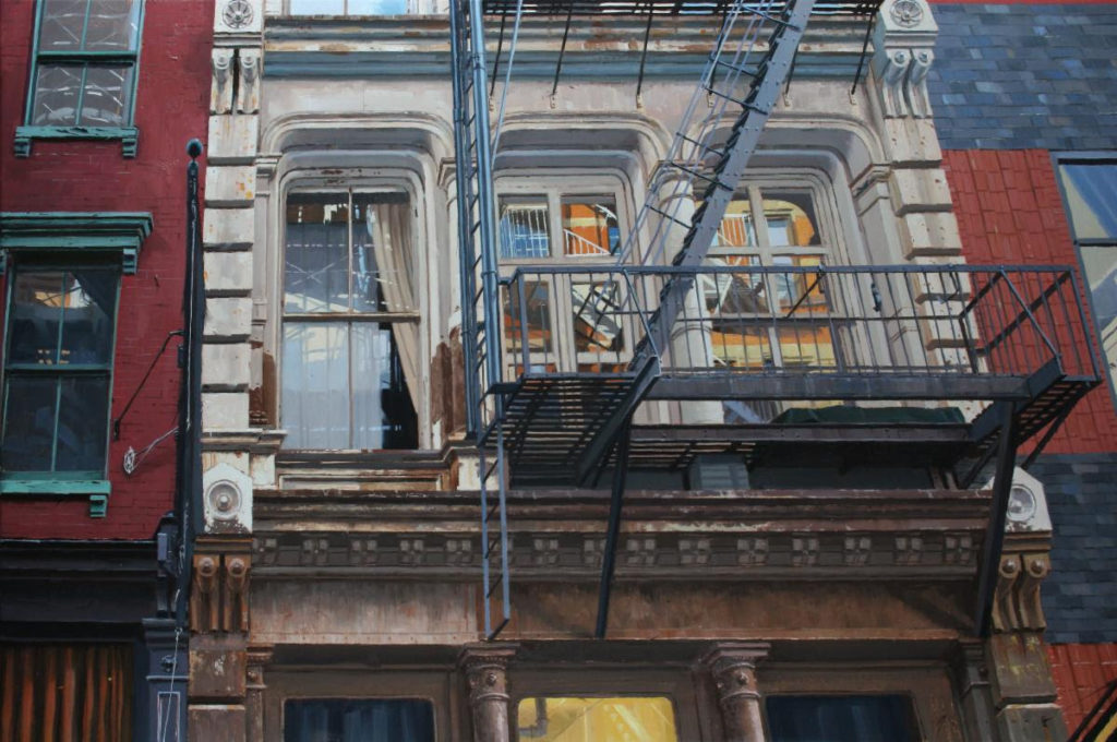 Paintings of Soho, New York