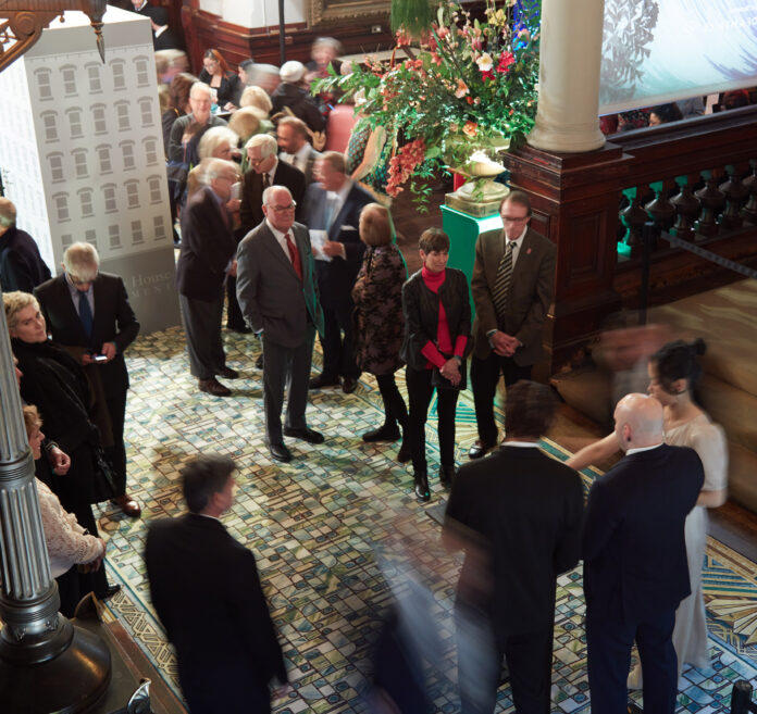 The Winter Show lobby