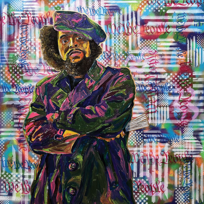 Cruz - Third Verse Cruz - Third Verse, mixed media art