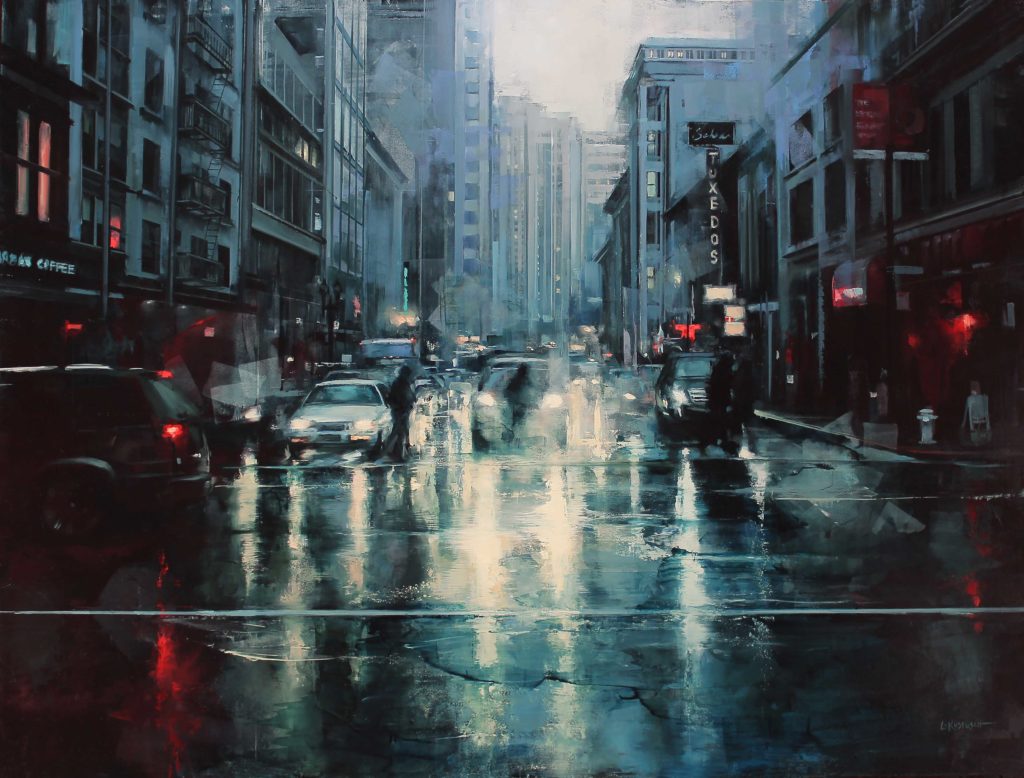 collecting art - oil painting nocturnes