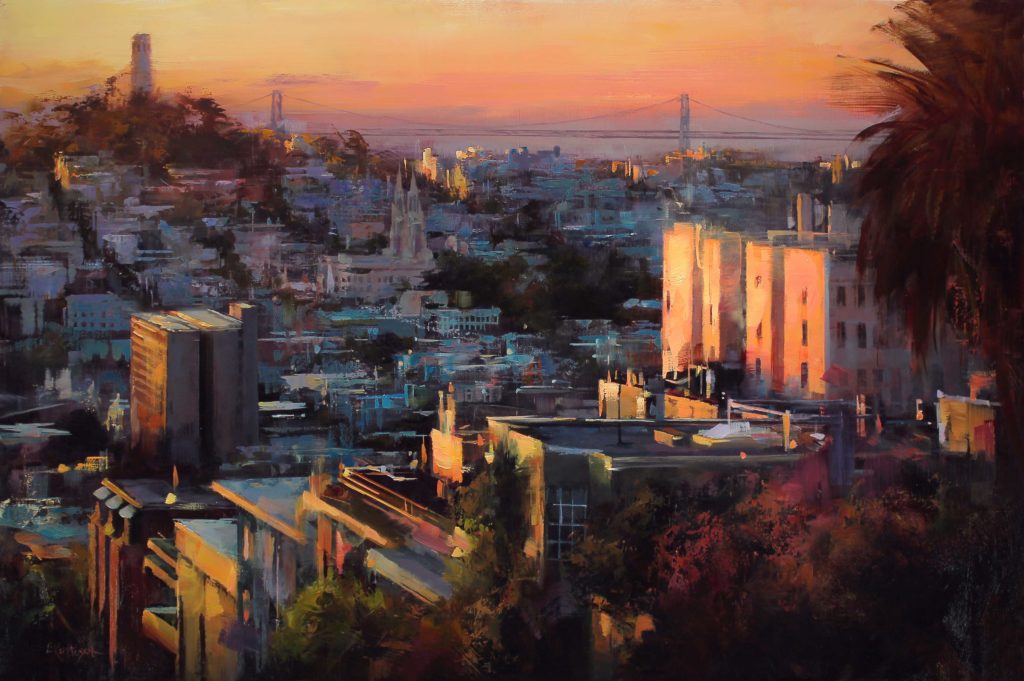 collecting art - oil painting nocturnes