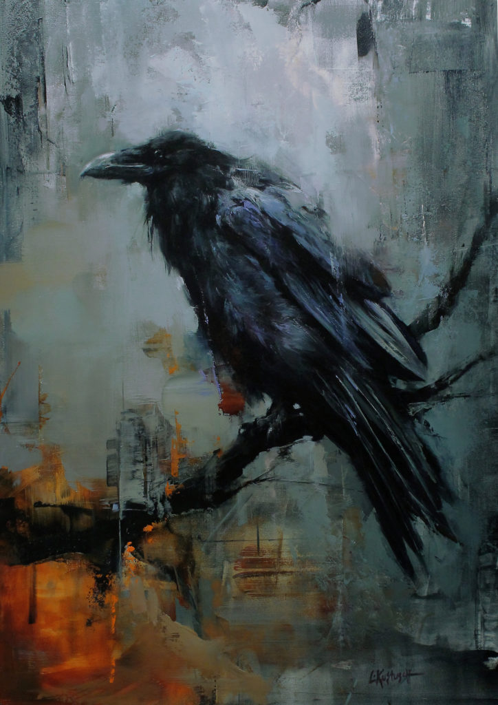 Collecting art - oil paintings of birds