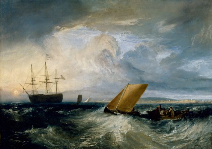 JMW Turner paintings - Sheerness as seen from the-Nore JMW Turner paintings