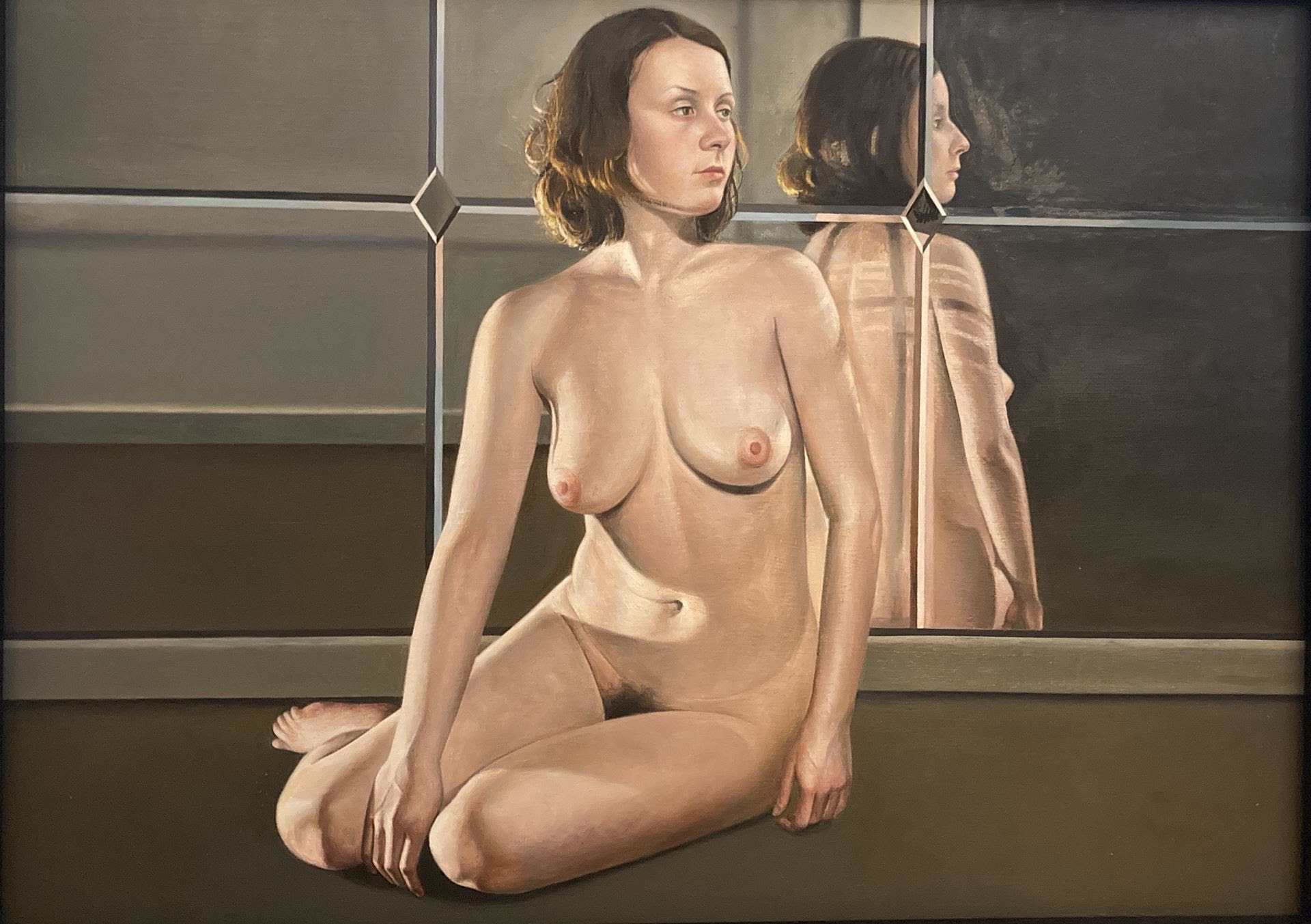 Kenju Urakubo oil painting on offer in the silent auction