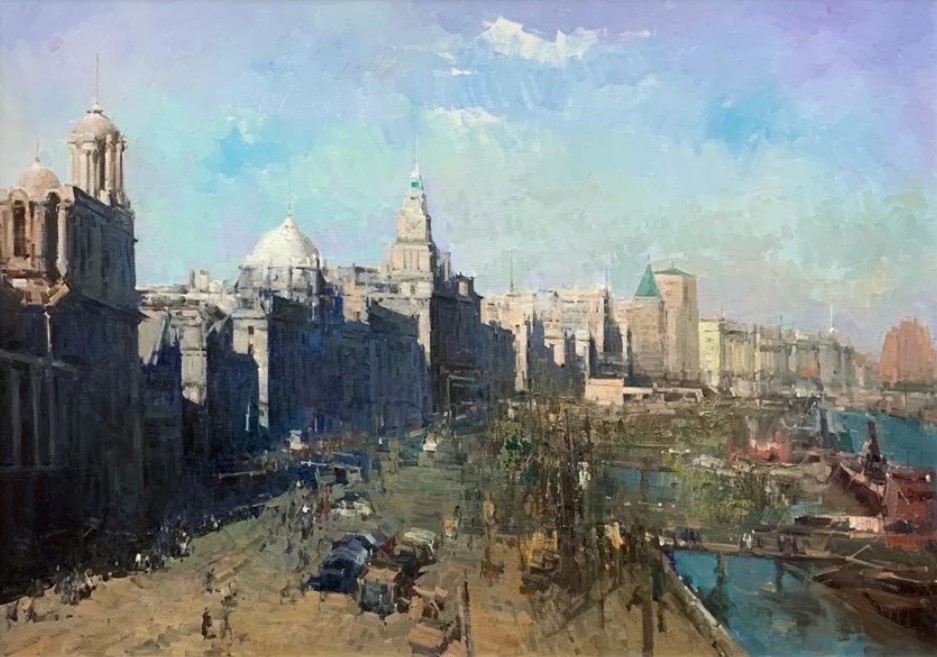 The Bund in Shanghai in 1927