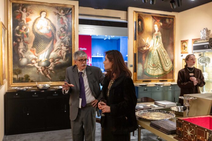 winter-show-fine-art-Opening-Night-2023-5-Photo-by-Simon-Cherry fine art shows - From opening night of The Winter Show in 2023